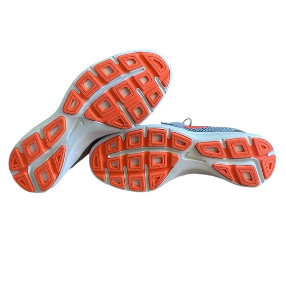 EUC Women’s Nike Revolution 3W Grey & Coral Running Sneakers Size 9.5 - Picture 7 of 7